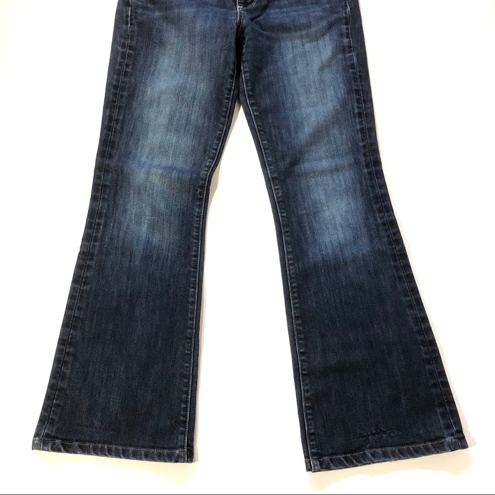 Paige Hidden Hills Low Rise Boot Cut Jeans - Picture 4 of 8